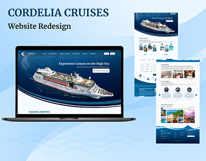Cordelia Cruises' Website Redesign