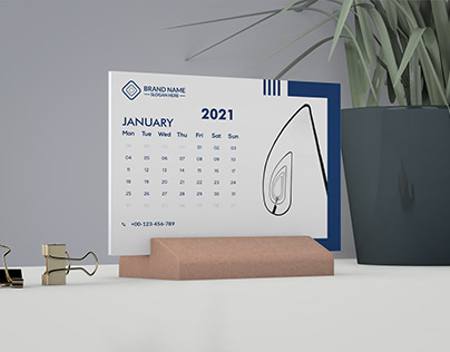 2021 Desk Calendar
