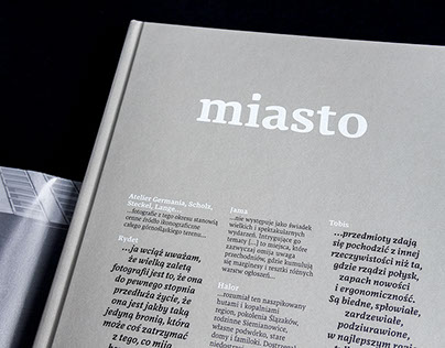 ‘Miasto’ (The City) – book design