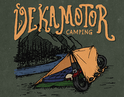 Deka Motor Caamping - Illustrations