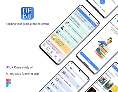 Nabu | UX/UI language learning app study case