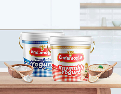 Yoğurt Ambalaj Tasarımı Yoghurt Packaging Design