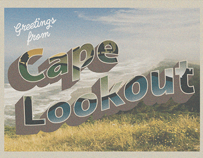 Cape Lookout State Park Branding & Website Wireframes