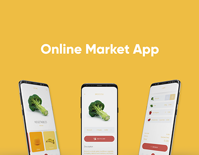 Gue Online Market App UI Design