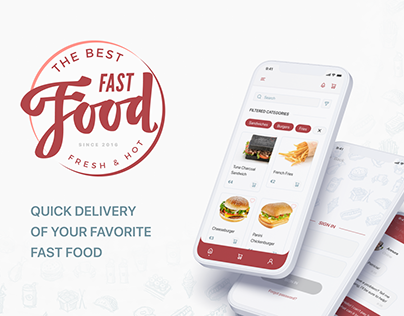 Design of the FAST Food delivery app
