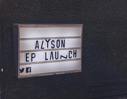 Alyson's EP Launch