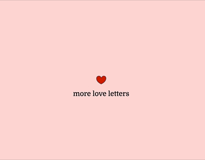 More Love Letters