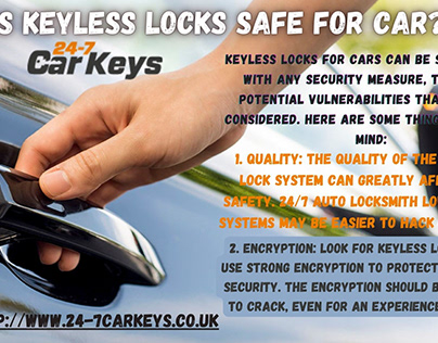 Is Keyless Locks Safe For Car?