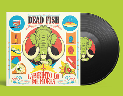 Labirinto da Memória - Dead Fish - Cover Art