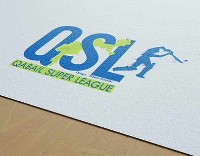 QSL (Qabail Super League) Logo Design | Mockup