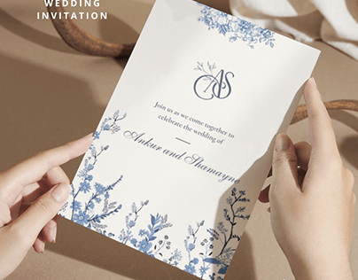 Wedding Stationery Design for A&S