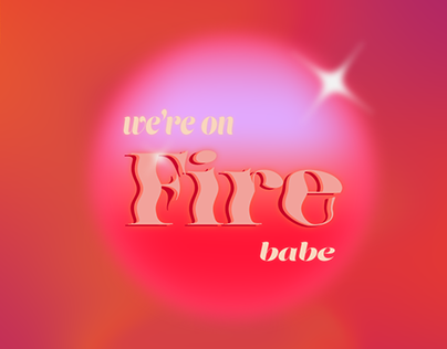 "we're on fire" Poster