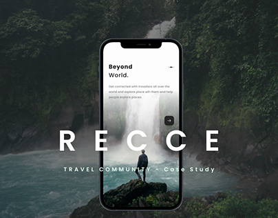 Recce - Travel community app case study