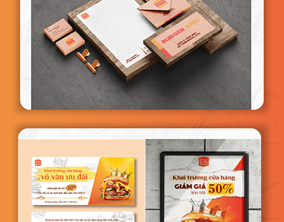 Promotion project for a new restaurant for Burger King