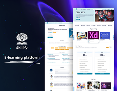 Project thumbnail - Skillify | E-Learning Platform