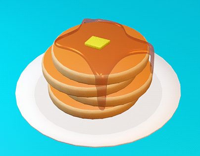 3D food and animations for ''Eat Right''