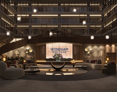 Afyon Wyndham Hotel Projesi Konsept Tasarım Çalışması