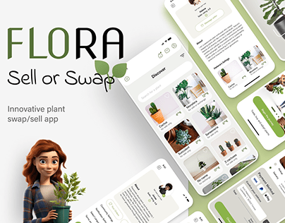 Flora - sell or swap plant app