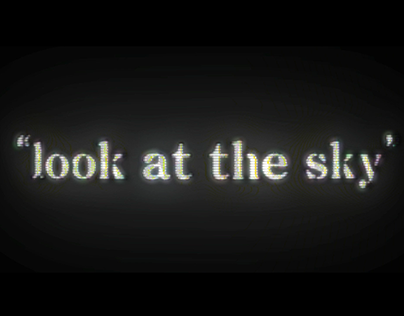 "look at the sky" - a visualizer