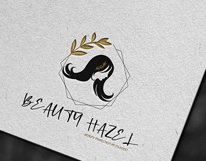 Beauty Hazel logo design
