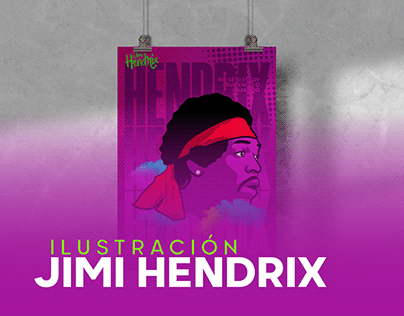 ILUSTRACIÓN | Jimi Hendrix