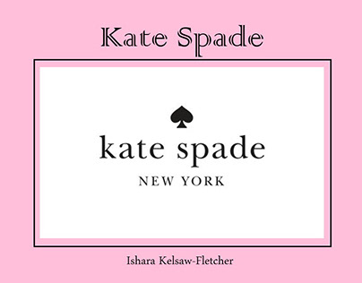Marketing Plan: Kate Spade