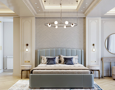 Classical and Luxurious Master Bedroom Design