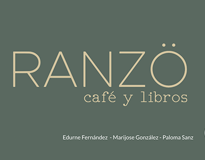 RANZO/ Propuesta Mueble para cafetería
