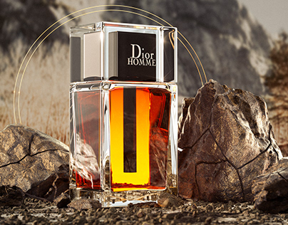 Dior | 3D Perfume Rendering