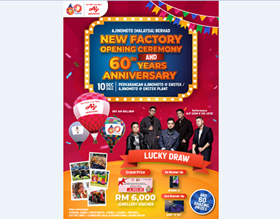 NEW FACTORY OPENING CEREMONY & 60TH YEARS ANNIVERSARY