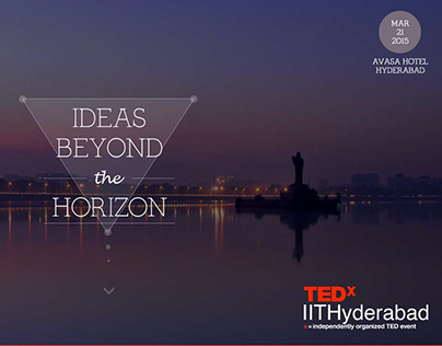 TEDx IITH Website Design