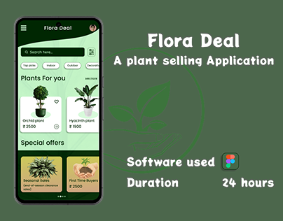 Flora Deal- A plant Selling Apllication