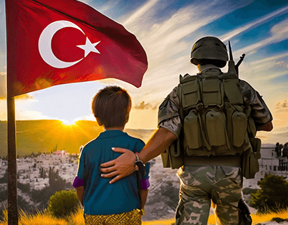 filistinli çocuğu türk askeri türkiyeye götürüyor