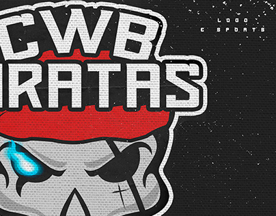 Logo e sports "CWB PIRATAS"