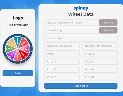 Spinzy(Spin An Win) Admin Panel