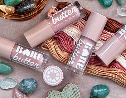 Bare Butter Lip Gloss - Product Design