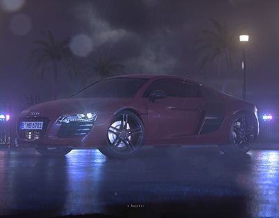 Audi R8 Winter mood
