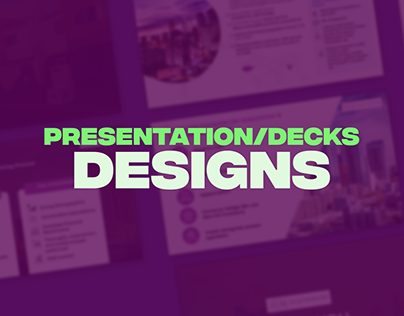 Project thumbnail - Decks, PPT, Google Slide, Presentation Designs