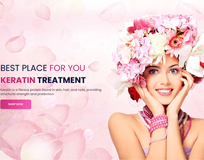 Makeup Website Design.