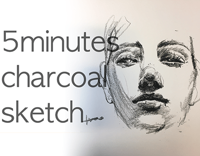 charcoal sketch video