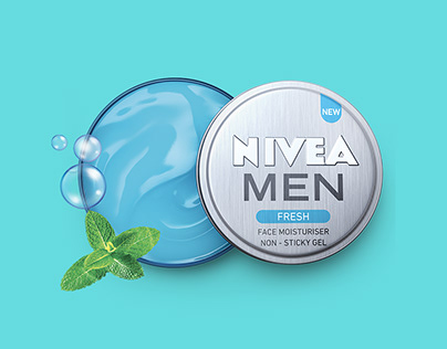 Nivea Men- Fresh face moisturizer gel