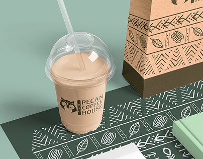 Pecan Coffee House Logo Concepts