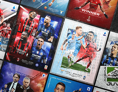 Lega Serie A | Big Match Posters vol. 3 [We Are Social]