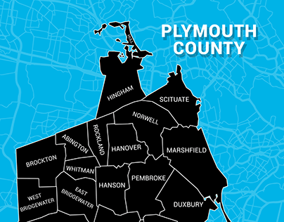 Plymouth County Map