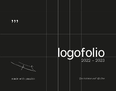 LOGOFOLIO 2022-2023 
MADE WITH PASSION 💎