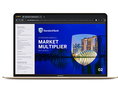 Standard Bank | Interactive Digital Brochure