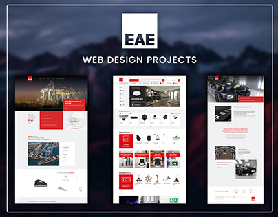 EAE Lighting - Web Projects