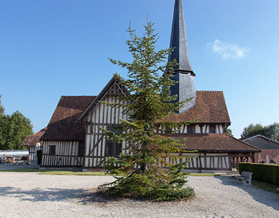 Trois églises à pans de bois