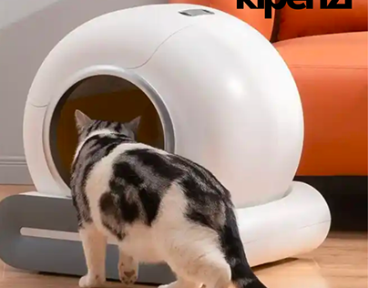 Compact Corner Cat Litter Box