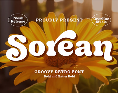 Sorean - Groovy Retro Font